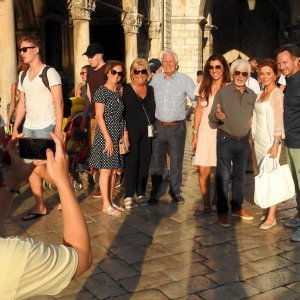 Bernie Ecclestone i bivša spajsica Geri Halliwell sa supružnicima prošetali Dubrovnikom