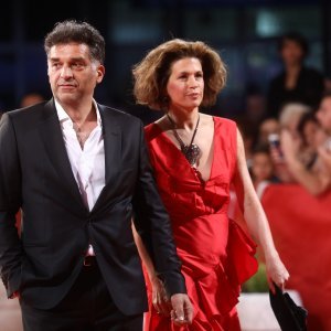 Danis Tanović sa suprugom Maelys de Rudder Tanović