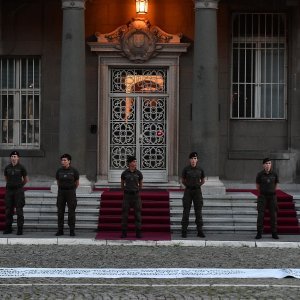 Pripadnice srpske vojne policije Kobre