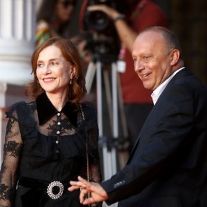 Glumica i dobitnica Srce Sarajeva Isabelle Huppert s Mirsadom Purivatrom