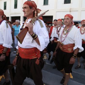 Rekonstrukcija gusarske bitke iz 13. stoljeća oduševila posjetitelje Omiša