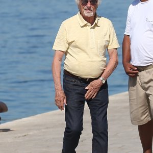 Bernie Ecclestone sa suprugom i društvom u Šibeniku