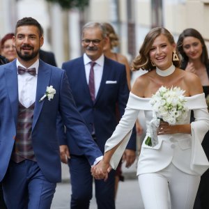 Vjenčali se osnivač Fashion.hr-a Vinko Filipić i manekenka Sanela Seferagić