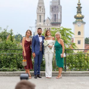 Vjenčali se osnivač Fashion.hr-a Vinko Filipić i manekenka Sanela Seferagić