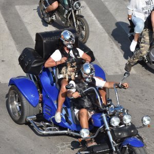 Pula: Tisuće motorista sudjelovalo u defileu povodom 25. godišnjice Croatia Bike Weeka