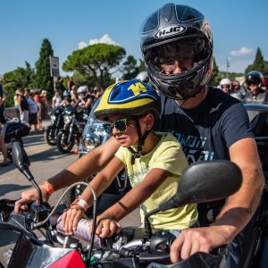 Pula: Tisuće motorista sudjelovalo u defileu povodom 25. godišnjice Croatia Bike Weeka