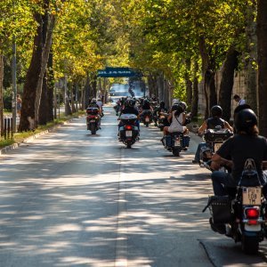 Pula: Tisuće motorista sudjelovalo u defileu povodom 25. godišnjice Croatia Bike Weeka