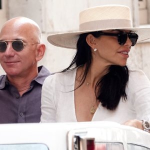 Jeff Bezos i Lauren Sanchez