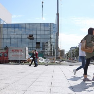 Radovi na uređenju Kongresnog centra NSK