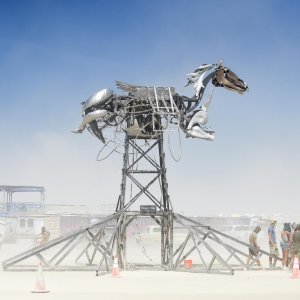 Festival Burning Man 2019.