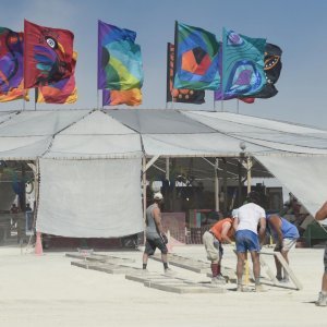 Festival Burning Man 2019.