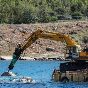 Gradilište LNG terminala u Omišlju