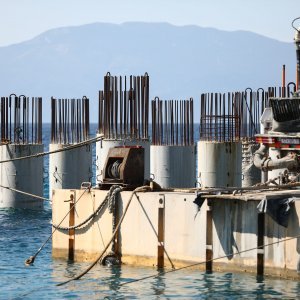 Gradilište LNG terminala u Omišlju