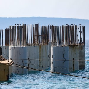 Gradilište LNG terminala u Omišlju