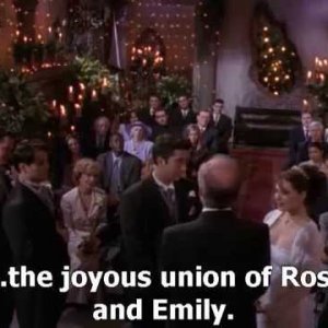 'Prijatelji': Ross izgovara krivo ime na vjenčanju