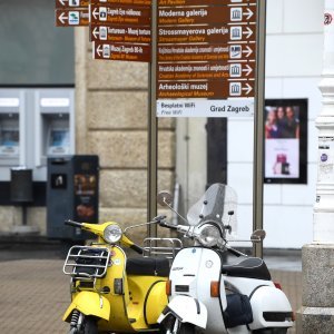 Susret ljubitelja Vespi u Zagrebu