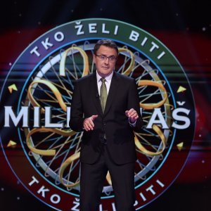 Snimanje emisije 'Tko želi biti milijunaš' s voditeljem Tarikom Filipovićem