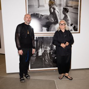 Josip Joško Tešija i Brigitte Lacombe