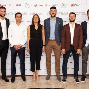 Davis Cup reprezentacija s Nikolinom Babić