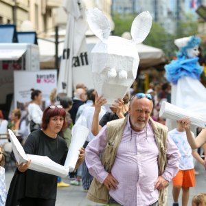 Zagreb: Pifkova povorka najavila je početak 52. Međunarodnog festivala kazališta lutaka