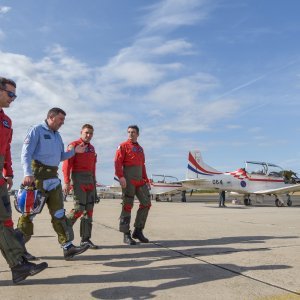 Krila Oluje i Patrouille de France izveli zajednički prelet i trenažne letove