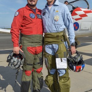 Krila Oluje i Patrouille de France izveli zajednički prelet i trenažne letove