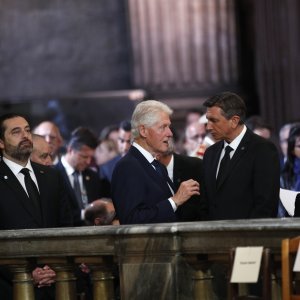 Bill Clinton i slovenski predsjednik Borut Pahor