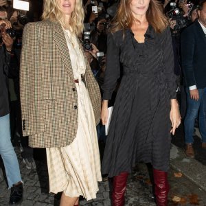 Carla Bruni i Sandrine Kiberlain