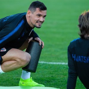 Trening reprezentacije, Dejan Lovren