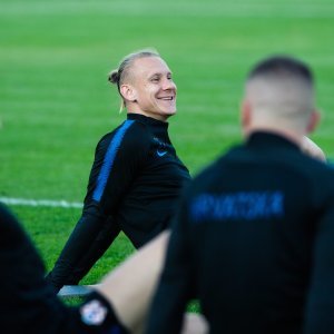 Trening reprezentacije, Domagoj Vida