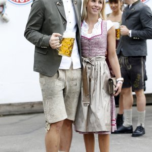 Manuel Neuer i Nina Weiss