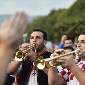 Navijači u Splitu