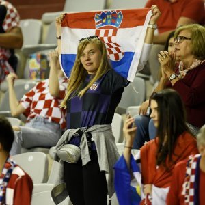 Hrvatski navijači na Poljudu