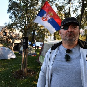 Prosvjed ratnih veterana u Beogradu