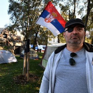 Prosvjed ratnih veterana u Beogradu
