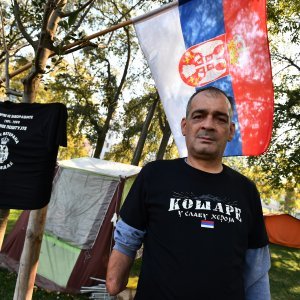Prosvjed ratnih veterana u Beogradu