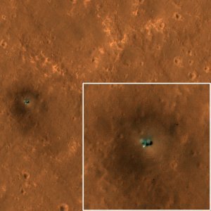 Hirise baca pogled na InSight