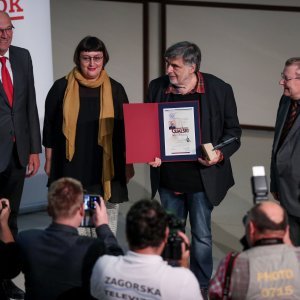 Goran Tribuson je dobitnik Nagrade Gjalski 2019. za roman "Otac od bronce"