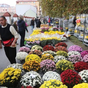 Svi sveti na osječkom groblju