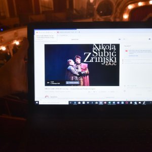 Zagreb: Opera Nikola Šubić Zrinjski u HNK emitirana je u live streamu