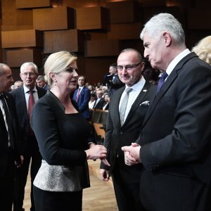 Kolinda Grabar Kitarović, Gordan Grlić Radman, Dragan Čović