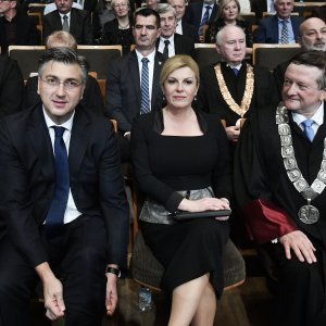 Andrej Plenković, Kolinda Grabar Kitarović, Damir Boras