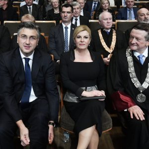 Andrej Plenković, Kolinda Grabar Kitarović, Damir Boras