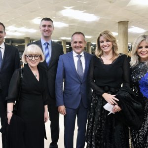 Ministri Ivan Malenica i Vesna Bedeković i predsjednik Gradske skupštine grada Zagreba Drago Prgomet