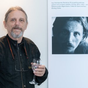 Otvorenje izložbe fotografija fotoreportera Nikole Šolića