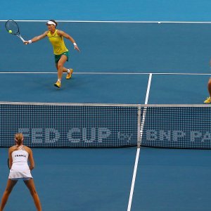 Fed Cup finale, Francuska - Australija, meč parova