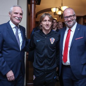 Zoran Bahtijarević, Luka Modrić, Boris Nemec