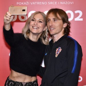 Uršula Tolj i Luka Modrić