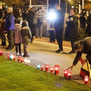 Zagreb: Građani odali počast Vukovaru - simbolu hrvatske slobode