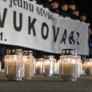 Zagreb: Građani odali počast Vukovaru - simbolu hrvatske slobode